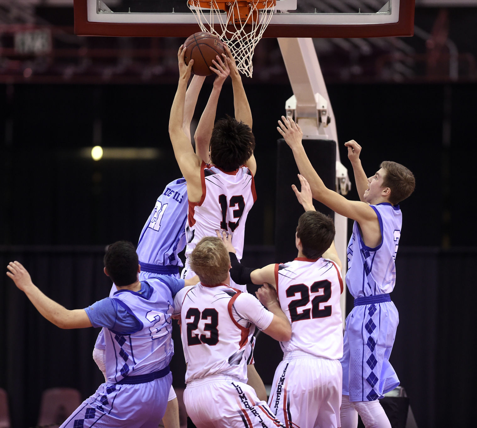 Boys Basketball - Dietrich Vs. Council